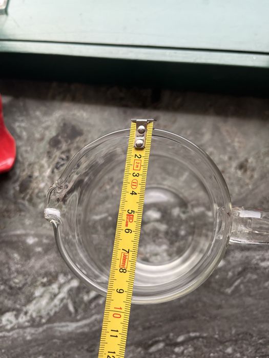 Jarro de vidro para água