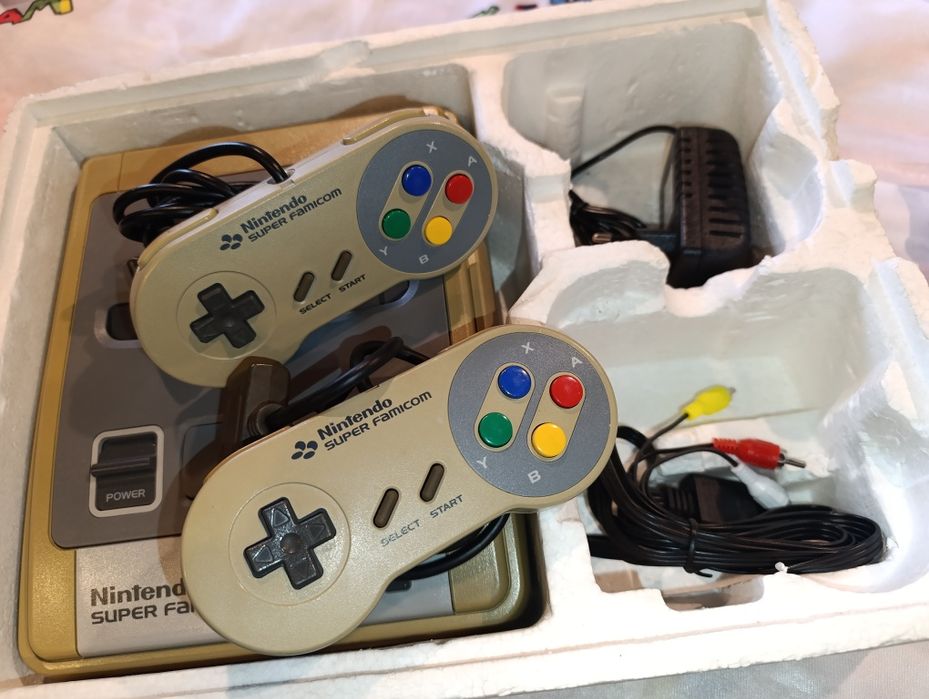 Konsola Super Nintendo SNES Japan NTSC wszystko sprawne sklep GW