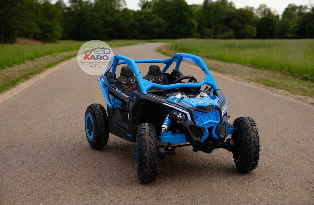 Pojazd na akumulator CAN-AM auto dla Dzieci pompowane koła Koła EVA