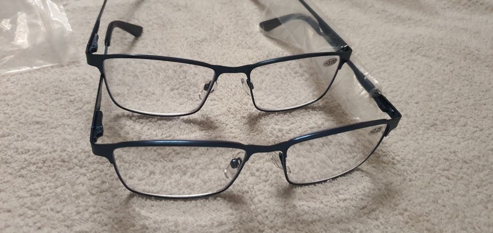 Окуляри в титановій оправі чоловічі всі діоптрії