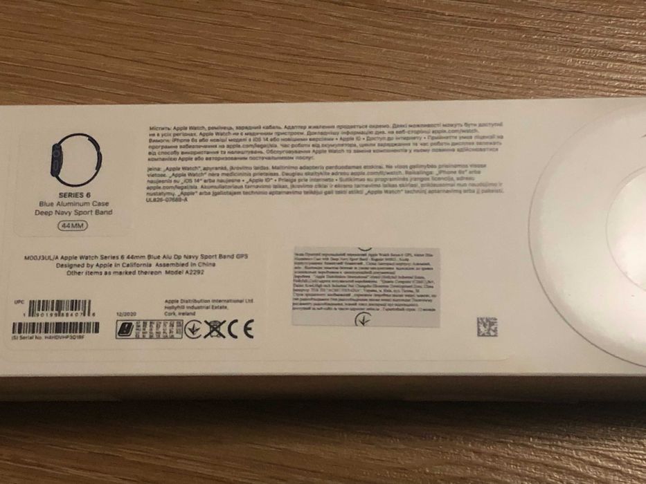 Смарт-годинник Apple Watch Series 6GPS44mm Blue (є Series  