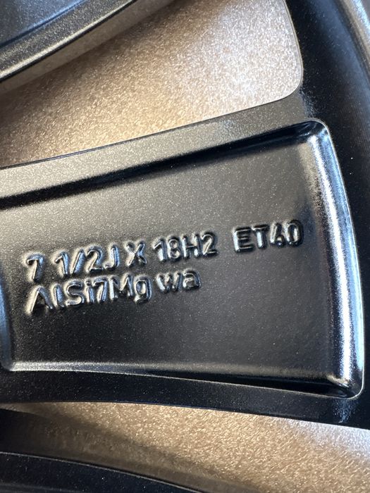 Alufelgi Borbet grupa VW 18” 5x112 nowe 2026