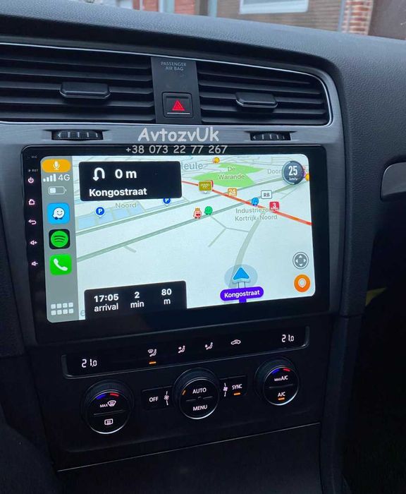 Магнитола GOLF 7 Volkswagen Гольф VW Tesla 2 дин TV CarPlay Android 13: ...