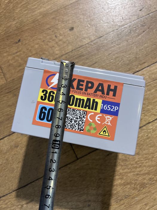 Bateria KEPAH 60 V 36 000 mAh 16S2P — nova