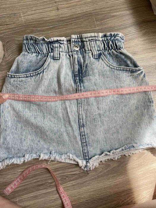 Джинсова спідниця 122
