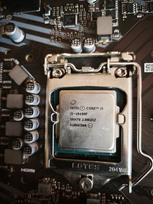 MSI B460M -A Pro + i5 10400f