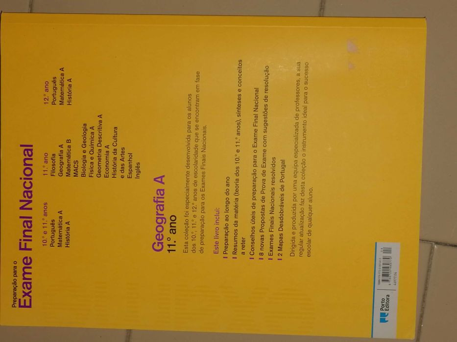 Preparação para o exame Geografia