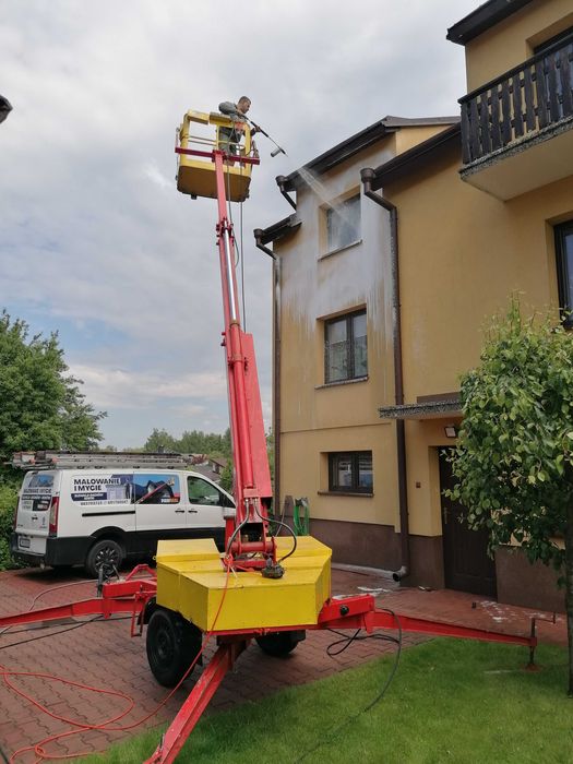 Malowanie i Mycie ; Dachów, Elewacji, Kostki, Paneli Fotowoltaicznych