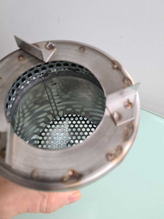 Щепочниця піролізна нержавіюча сталь