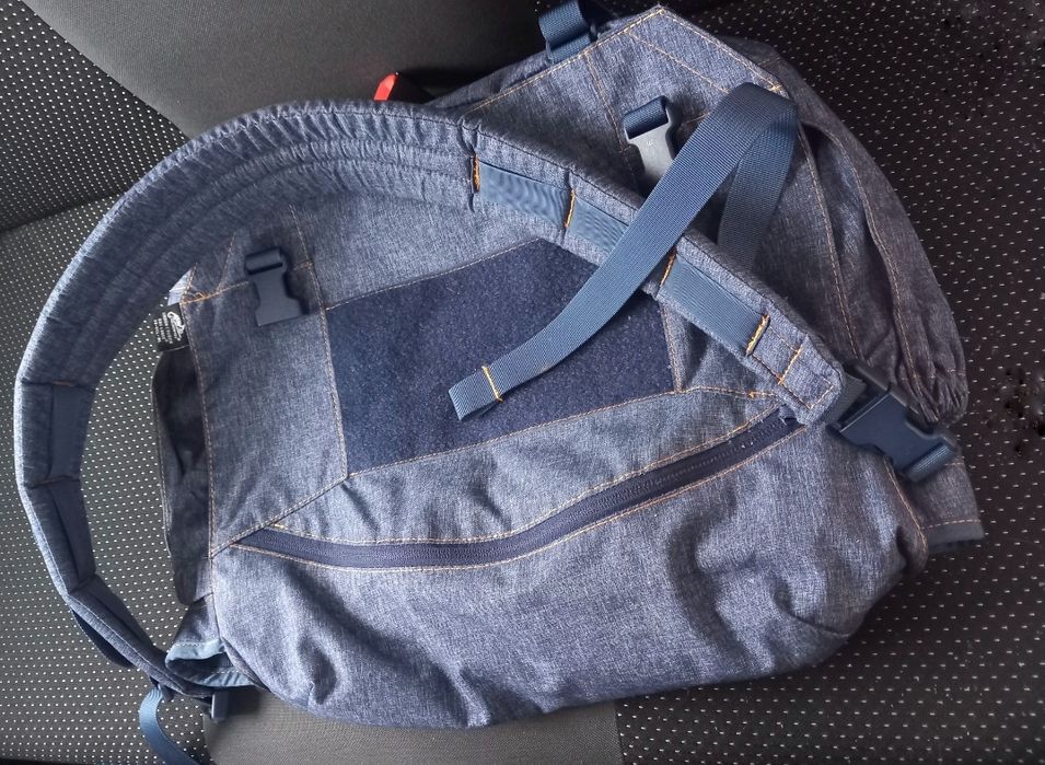 Torba URBAN COURIER BAG Large, Nylon, Melange Blue