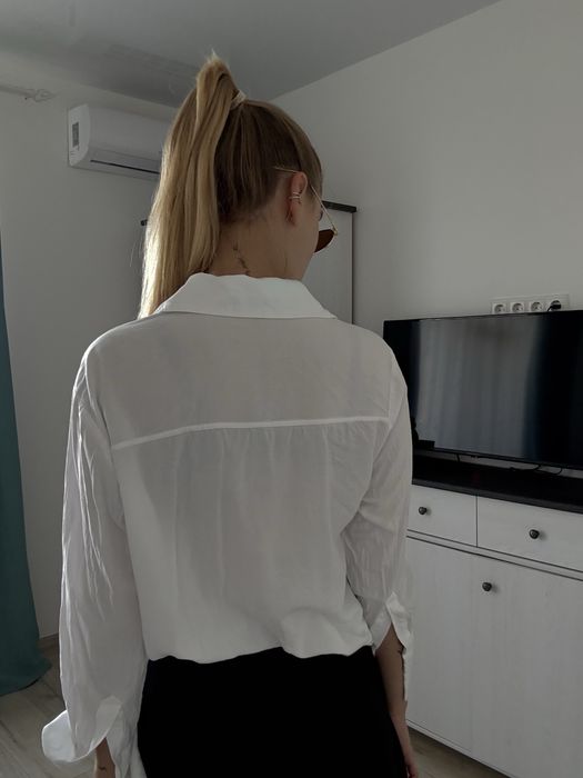 Біла сорочка bershka max mara