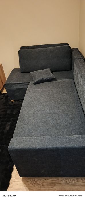 Narożnik z funkcją spania