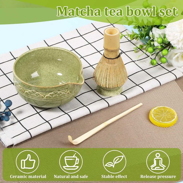 zestaw do herbaty matcha, dla miłośników herbaty