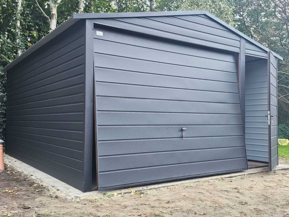 Garaż blaszany 6x5 PREMIUM inne wymiary