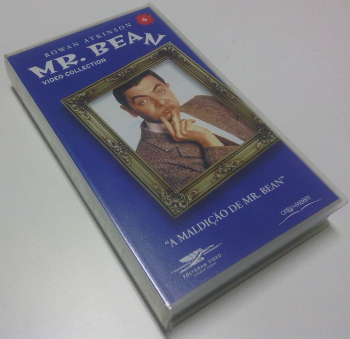 coleção vhs mr. bean bom estado pouco uso