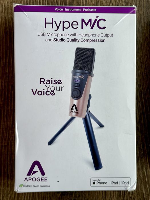 USB  мікрофон  Apogee hype mic
