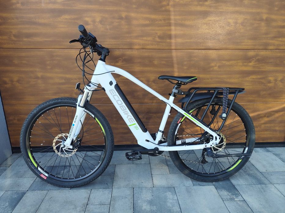 Rower elektryczny Ecobike SX3, 27,5" Rama 17" Bagażnik
