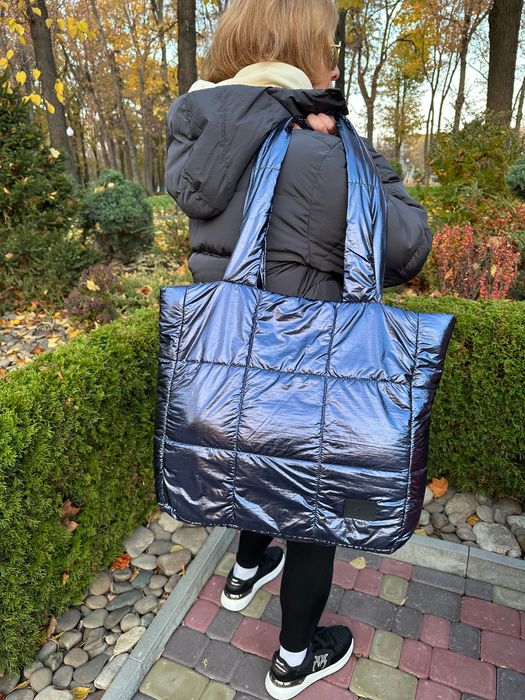 Сумка шопер Tote Bag велика 40х40 см - косметичка у подарунок!