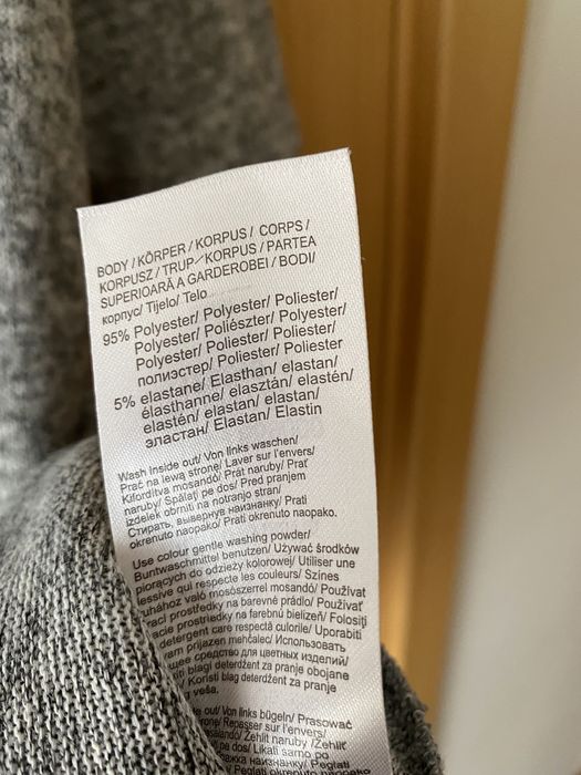 ORSAY sukienka 42 szara bdb stan falbana