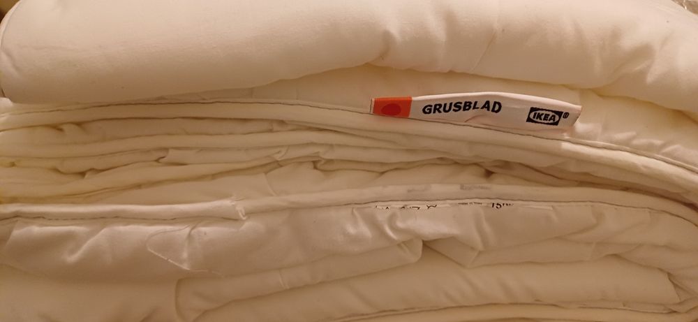 Edredão quente Ikea Grusblad e edredão Ikea Grusblad verão 150x220 cm
