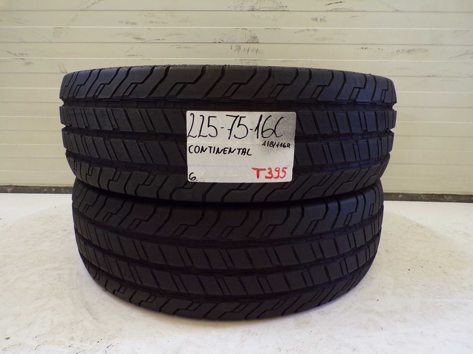 opony letnie continental conti van contact 100  225 75 R16C  118/116r