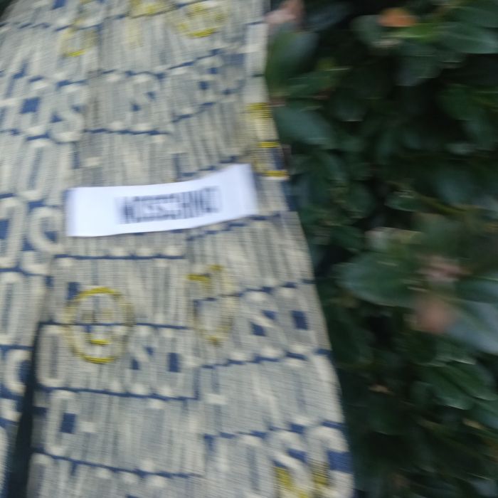 Галстук из натурального шелка Moschino