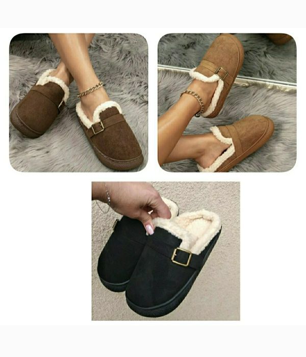 Теплі стильні тапочки