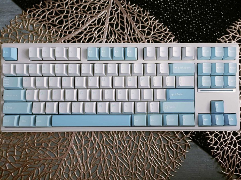 Klawiatura MCHOSE mc-k87-4 Biało-niebieski