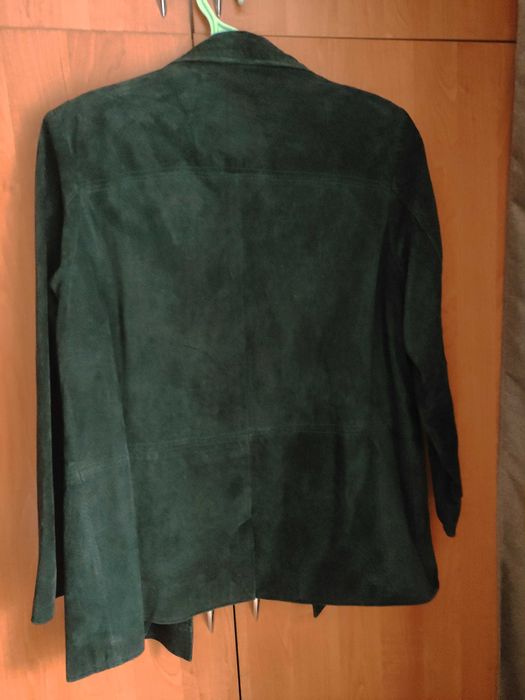 Куртка пиджак замшевая большой размер beth terrell