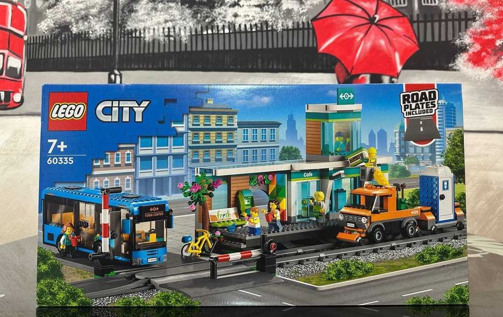 Конструктор LEGO City 60335 Залізнична станція