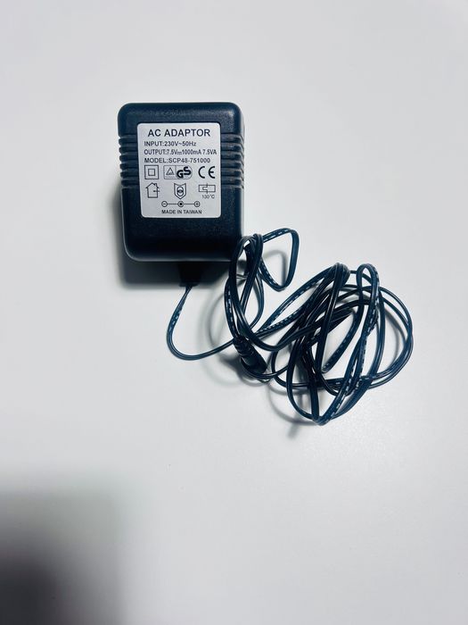 Zasilacz AC Adapter SCP  Output 7.5VA 1000mA