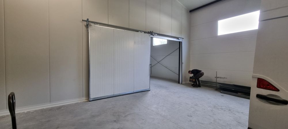 Drzwi chłodnicze, mroźnicze, gazoszczelne, przesuwne, skrzydłowe