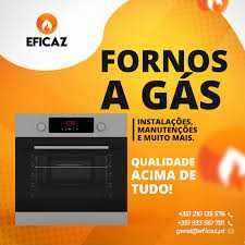 Reparação e instalação de fogões e fornos industriais e domésticos