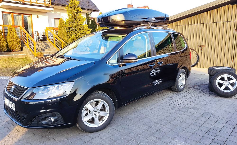 Seat Alhambra 2012r automat, bogata wersja, tempomat, webasto inne