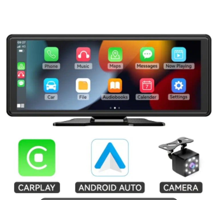 10-calowy odtwarzacz multimedialny Android Auto Carplay kamera cofania