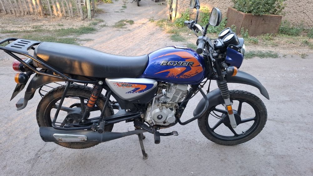 Глушитель Bajaj Boxer BM125 X, 150 Х баджадж боксер