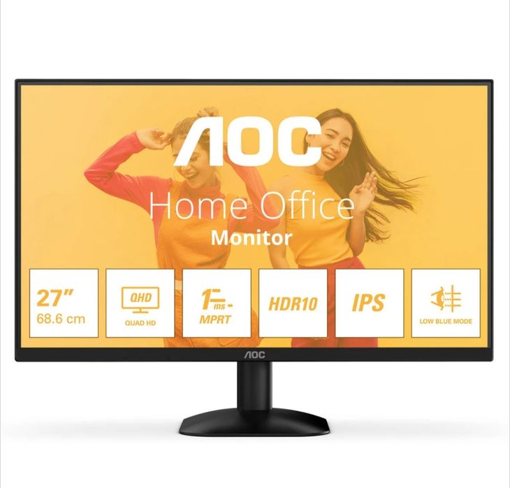 Monitor AOC 27" QHD (2K) IPS c/Garantia