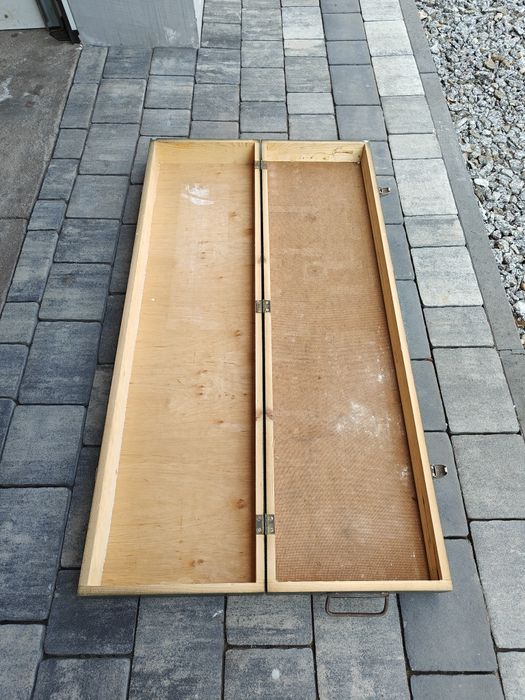 Skrzynia drewniana długa 104x28x14,5