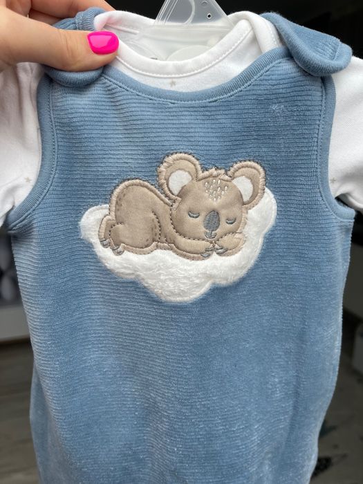 Zestaw body+ śpiochy rozmiar 56