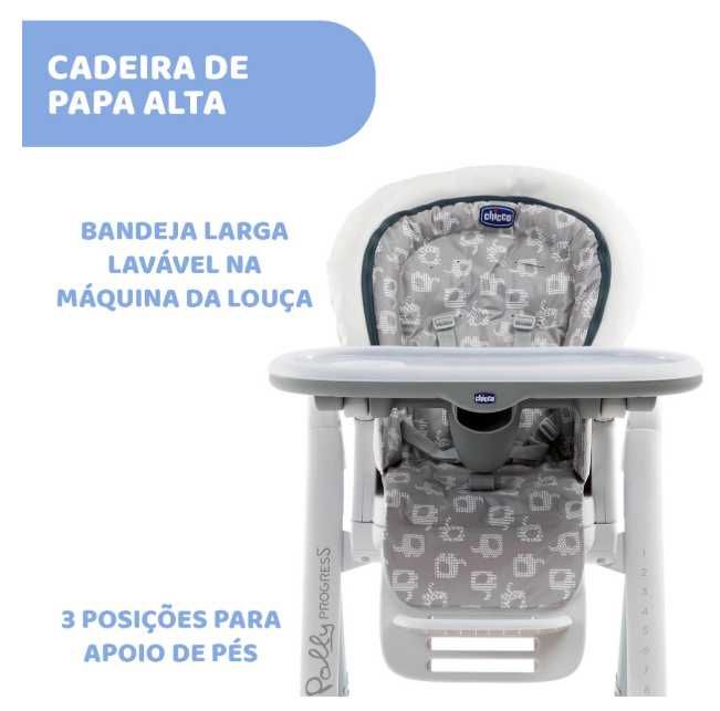 Cadeira da papa Chicco Polly Progress5