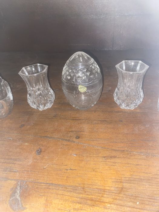 Peças decorativas Cristal - como novos