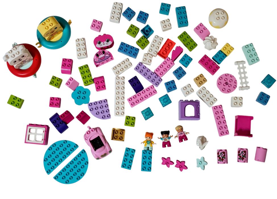 LEGO Duplo mix klocków dla dziewczynek 1 kg