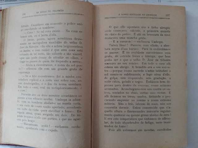 (Antiguidade) Livro "As Minas de Salomão" 4. edição