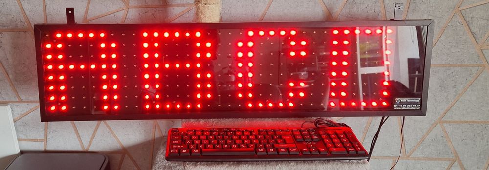 Wyświetlacz/baner led