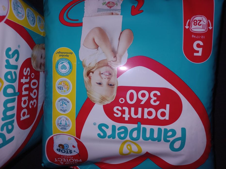 Pampers pants 360° stop&protect rozmiar 5 pieluchy super jakośc