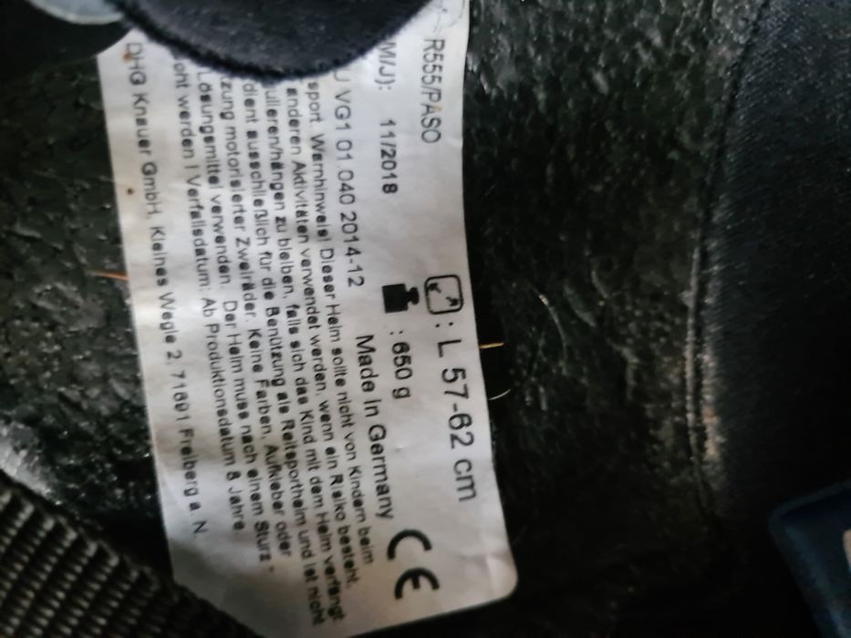 Kask ked 57-62 stan db