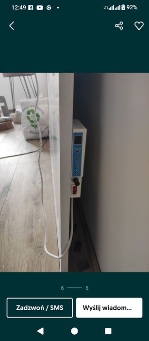 Panele ścienne na podczerwień 4 sztuki na chodzie używane przez 2 lata