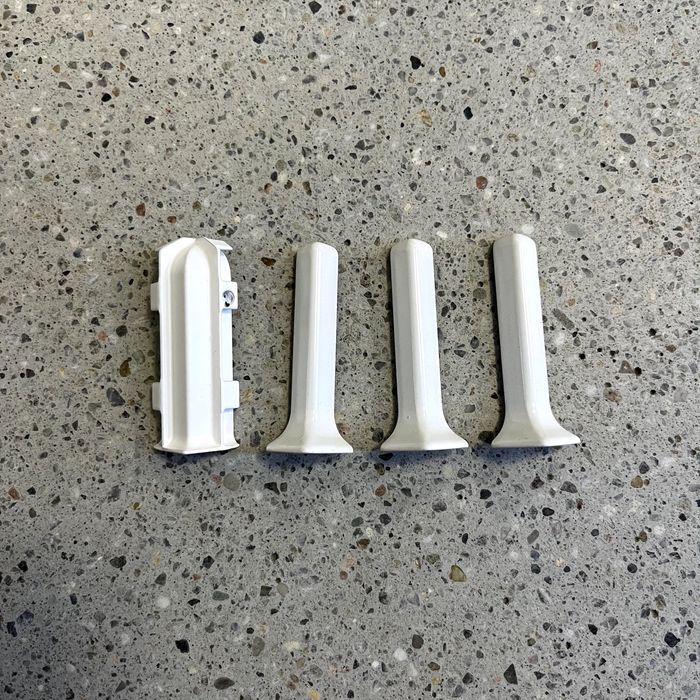 Narożniki METAL LINE - Profilpas Antybakteryjny biały RAL9003 6cm 60mm