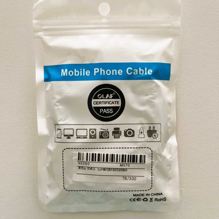 Cabo de telemóvel magnético Micro USB