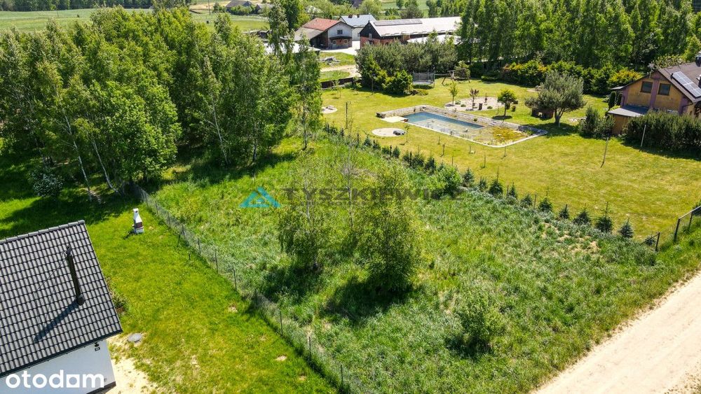 Działka letniskowa 1257m2 - Nowy Wiec